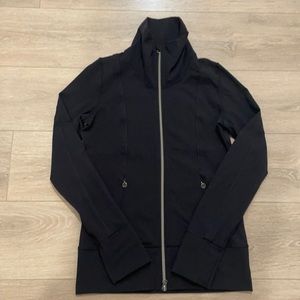 Lululemon Warm-Up Jacket - Black - Size 6